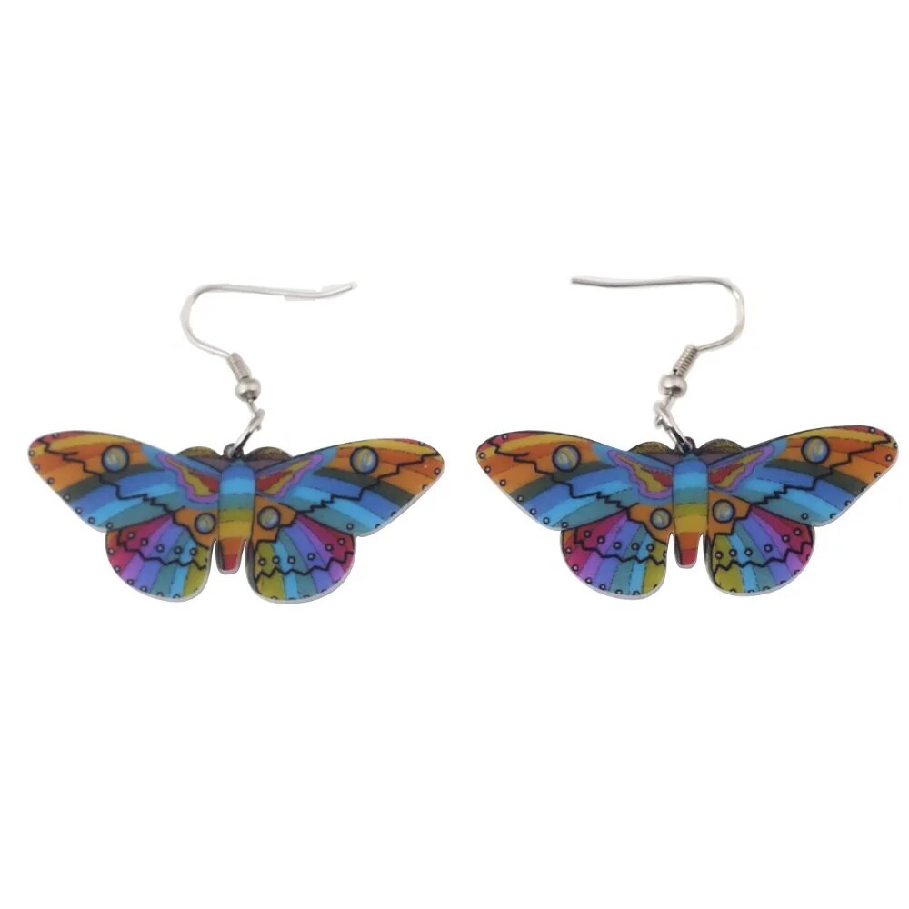 Bonsny Butterfly Dangle Earrings