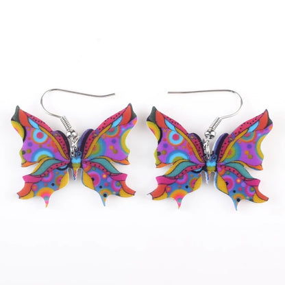 Bonsny Butterfly Dangle Earrings