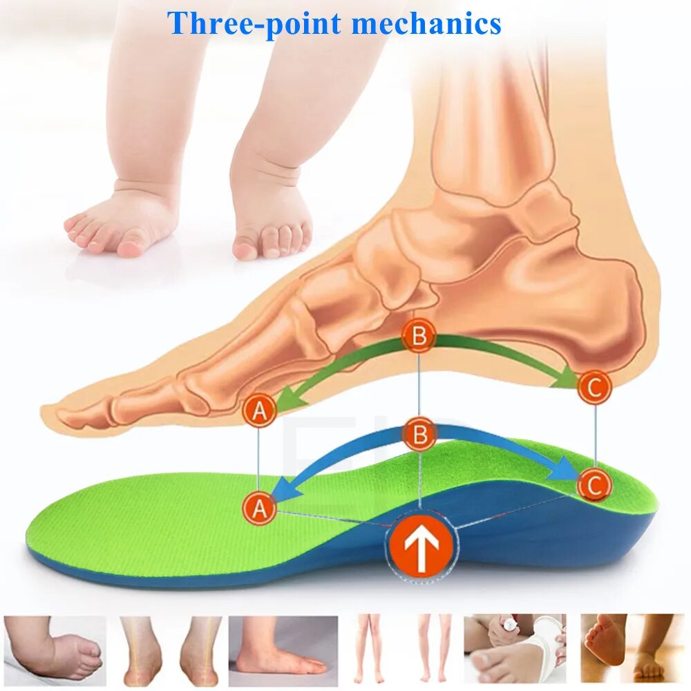 Kids' EVA 3D Orthotic Insoles