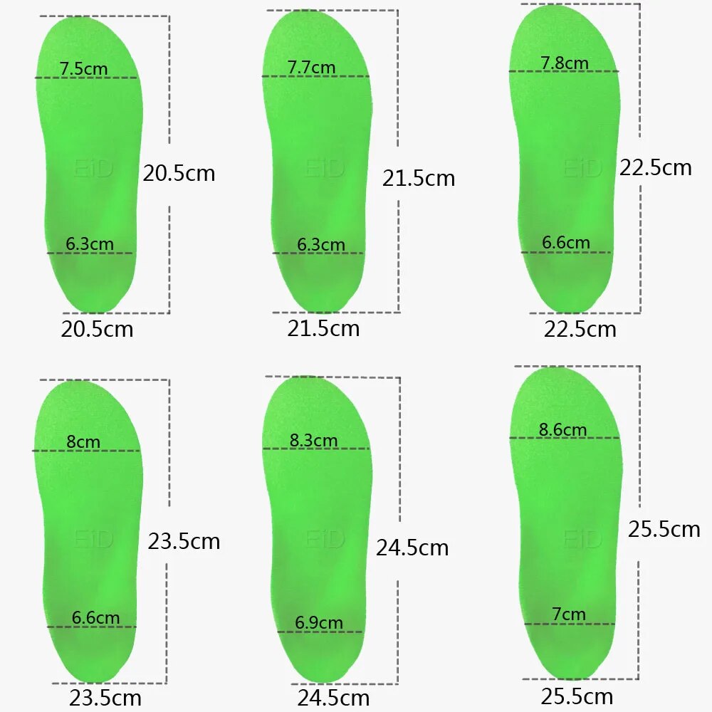 Kids' EVA 3D Orthotic Insoles