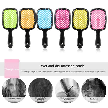 Massage Hair Care Comb Set - Hollow Out Design