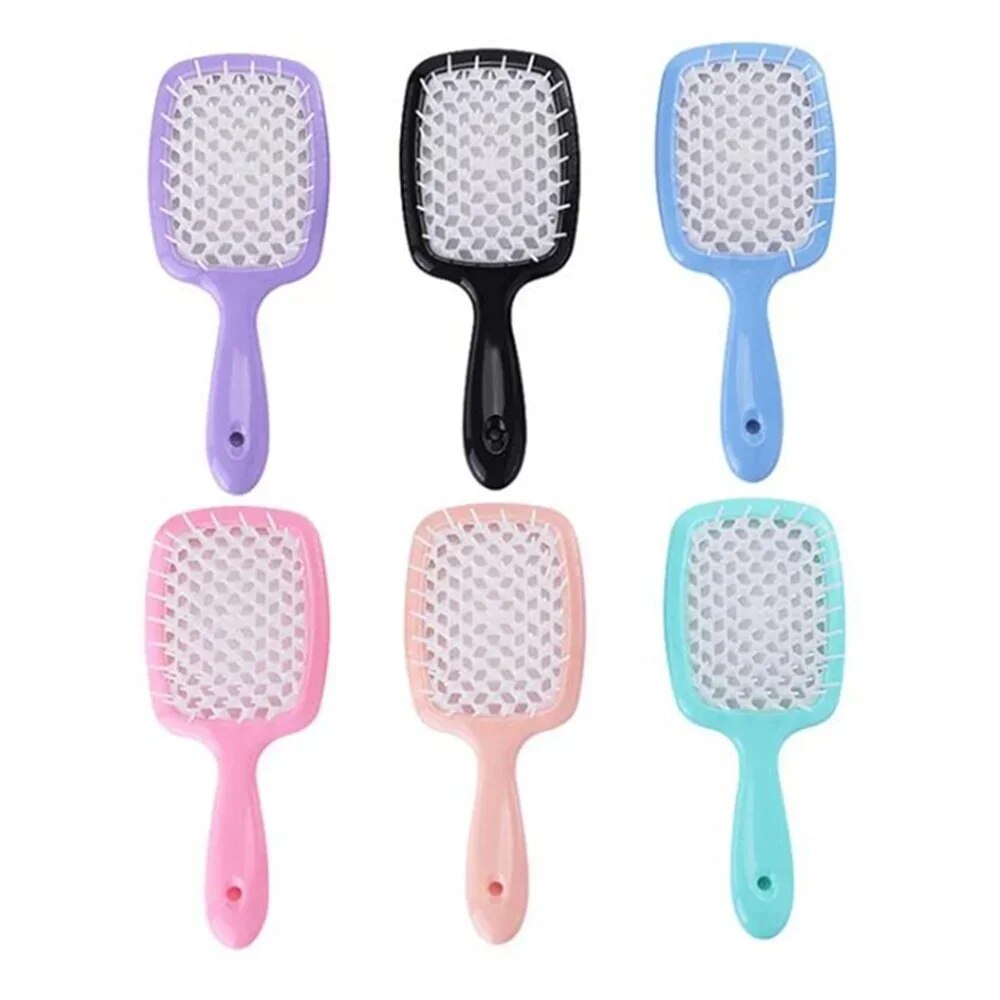 Massage Hair Care Comb Set - Hollow Out Design